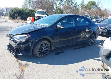 2015 Toyota Corolla S Plus z USA, uszkodzony, nr VIN 2T1BURHE8FC234788